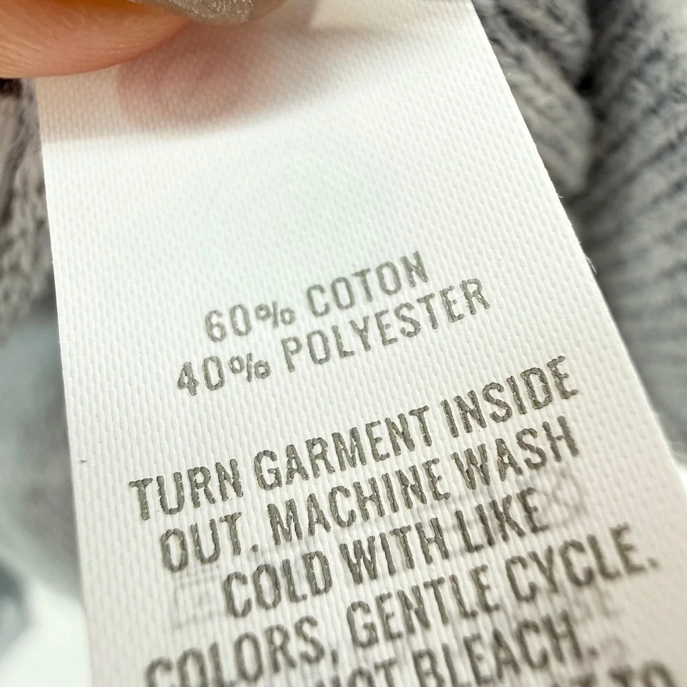 OFFLINE by Aerie Grey Tennis Sweater Vest Cardigan‎ Button Front Women's Small